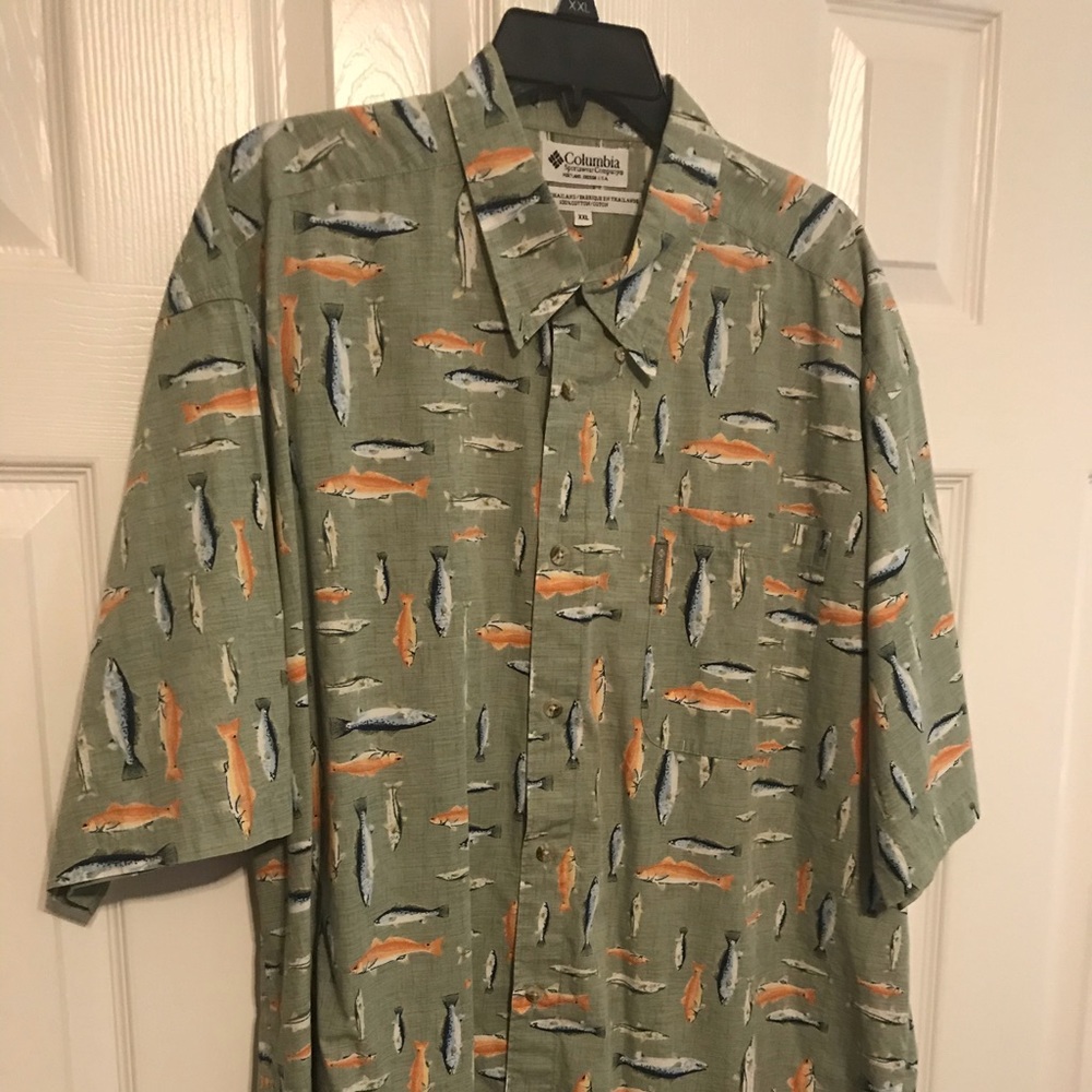 Men’s SS Columbia sport shirt